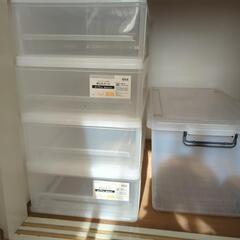 ニトリ　衣装ケースの画像