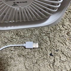 卓上冷風扇　USB電源のみの画像