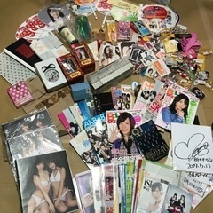 アイドルグッズいろいろ　まとめて！
