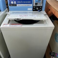 [ジャンク]AQUA アクア コイン式 全自動電気洗濯機 MCW-C５０ 5kg 鍵付き 中古 2017年製