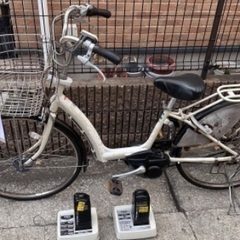 🚲電動アシスト自転車 12  YAMAHA PASS【バッテリー...