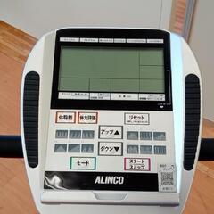 ★ジモティ割あり★ ALINCO　フィットネスバイク　ブラック　クリーニング済　YJ1180の画像