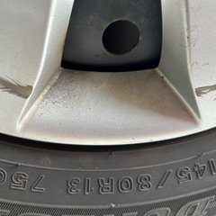 お取引中　スタッドレスタイヤ　145/80R13の画像