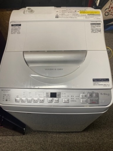 シャープ洗濯機　美品