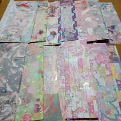 ハンドメイド ポチ袋  横型封筒風 サブポケット付き