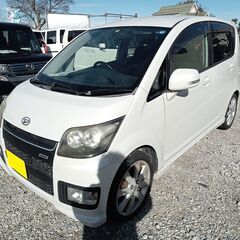 🥰早い者勝ち!🥰Ｈ18年 ダイハツ ムーヴカスタムＲＳ🥰パール白🥰15.1万㎞🥰総額表示１２万円🥰の画像