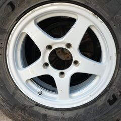 商談中  ジムニー5穴16インチアルミホイール