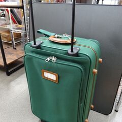 ランセル キャリーバッグ キャンバス×レザー 2輪 縦60×幅39×奥28cm キャリーケース スーツケース LANCEL 札幌市 西岡店の画像