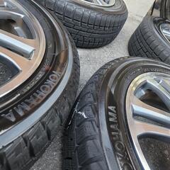 商談中です🙇広島　ホンダ軽自動車用　スタッドレスタイヤ14インチアルミホイール付き　155 65 14  4本セットの画像
