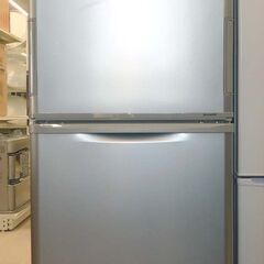 札幌市 清田区/SHARP シャープ 3ドア冷凍冷蔵庫 350ℓ 2015年製 シルバー 両開き キッチン家電