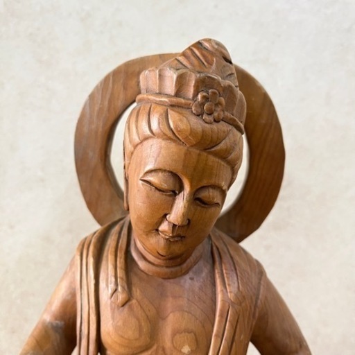 d1221505 仏教 仏具 仏教美術  木彫 仏像  雲中供養菩薩像 時代 古物 骨董 伝統工芸 工芸美術　 平等院 極楽浄士 阿弥陀如来 現状品 中古品
