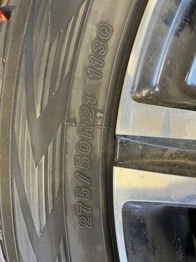 レクサスLX  スタッドレス　275/50R21  2019年製