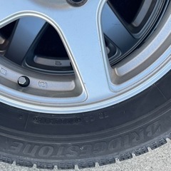 三菱　アイ(i) スタッドレス　タイヤ　ホイールセットの画像