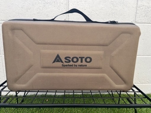 SOTO レギュレーター2バーナー GRID ST-526 専用ハードケース付き