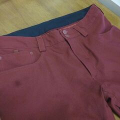 BURTON LIVINGLINING スノーボードパンツ メンズ Lサイズ エンジ バートン PANTS ボトムス ワインレッド 札幌市東区 新道東店の画像
