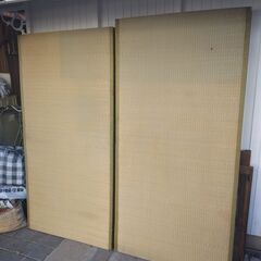 ＝取引終了＝古畳4枚　4畳　本畳　リフォーム　DIY　和室　江戸間の画像