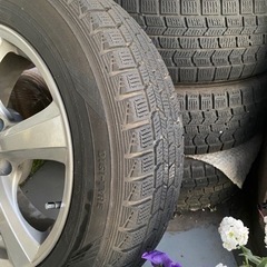 ｛訂正］サイズ記載間違えておりました。スタットレスホイール付4本セット　(商談中です。)の画像