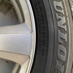 ｛訂正］サイズ記載間違えておりました。スタットレスホイール付4本セット　(商談中です。)の画像