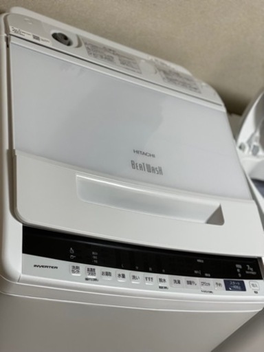 送料・設置込み可　洗濯機　7kg HITACHI 2019年