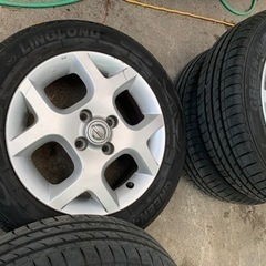 15インチ　日産　キューブ　純正　ホィールの画像