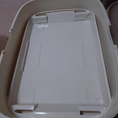 【ラスト値下】にゃんとも清潔トイレ＋ニャンとも砂(小粒×2袋)の画像