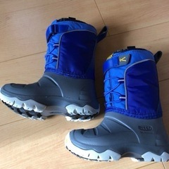 新品　スノーブーツ　ウォータープルーフ　16cmの画像