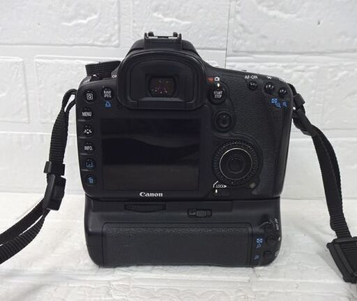 ジャンク 動作未確認 Canon EOS 7D デジタル一眼レフカメラ バッテリーグリップ BG-E7付き キャノン デジカメ 札幌市