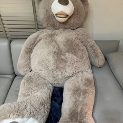 コストコ　くまのぬいぐるみ　134センチの画像