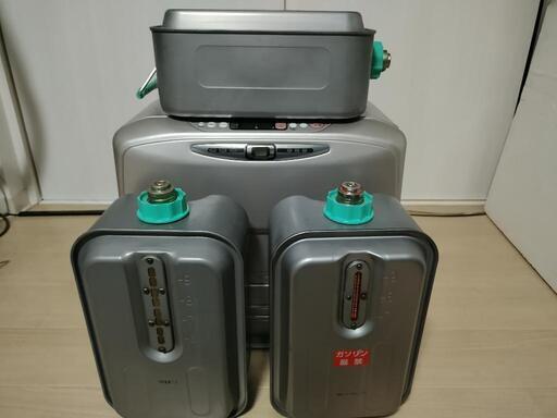 三菱ファンヒーター９Ｌタンク３個付 KD-SX48D 木造13畳コンクリ17畳