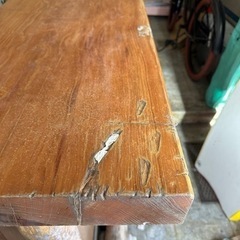 一枚板　カウンターテーブル　4m  檜？　松？の画像