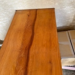 一枚板　カウンターテーブル　4m  檜？　松？の画像