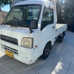 サンバートラック　スーパーチャージャー　赤帽