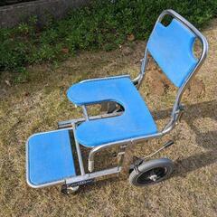 日進医療器　シャワーチェア　ステンレス