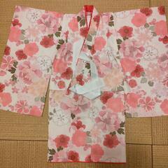 七五三 3歳 KAGURA 皮布 着物 フルセットの画像