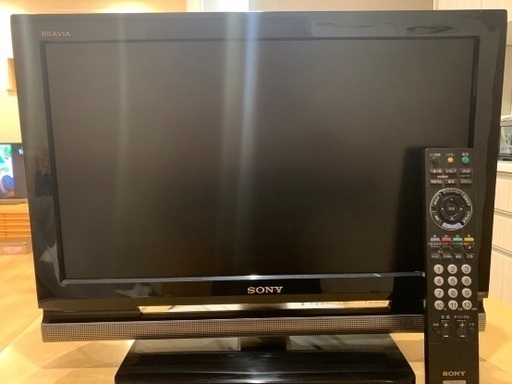 SONY BRAVIA 20v テレビ　正常に見れます