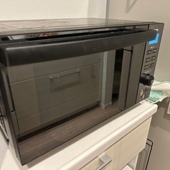 ツインバード　電子レンジ　オーブンレンジ　黒