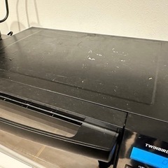 ツインバード　電子レンジ　オーブンレンジ　黒の画像