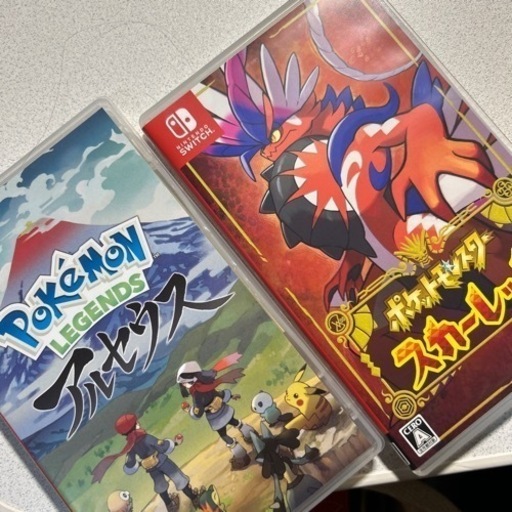 任天堂 Switch ポケモンソフト2点