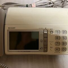 シャープ 電話機（FAX・子機付き）SHARP UX-D82CL
