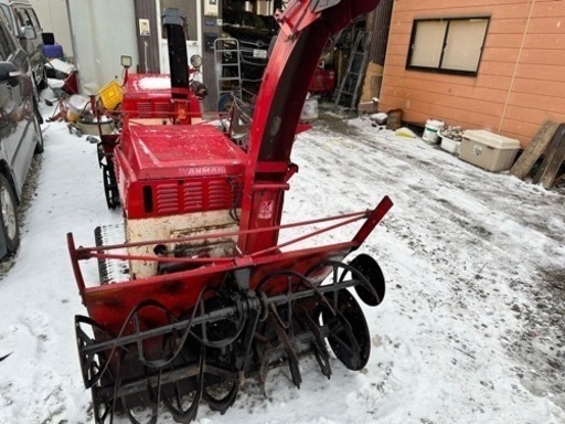 除雪機　部品取りヤンマーYSR2610H 2段オーガ