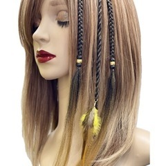 【新品】BRT#4/27  ワンタッチ　エクステ　ブレイズ　クリップ　ヘアアクセの画像