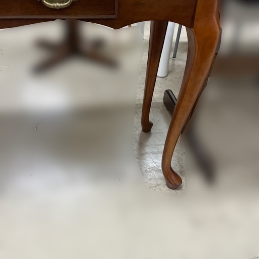 J3207 値下しました！　アンティーク調 コンソールテーブル  猫脚テーブル クラシック家具 猫脚コンソールテーブル ワイドコンソールテーブル クリーニング済み　【リユースのサカイ柏店】