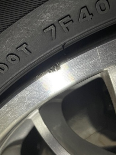 軽自動車 BBS風 アルミホイール バリ山