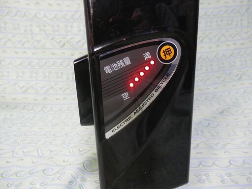 長押し5点灯 パナソニック 電動自転車大容量バッテリー 16Ah　中古品