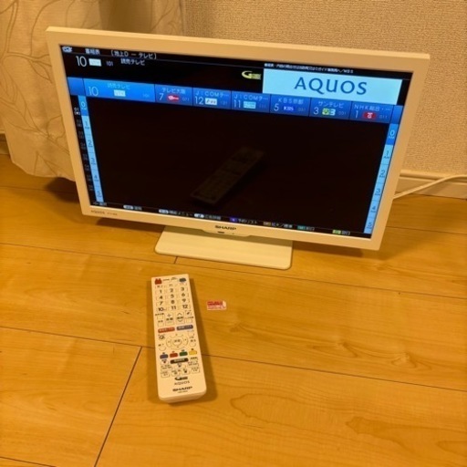 SHARP AQUOS 19インチテレビ