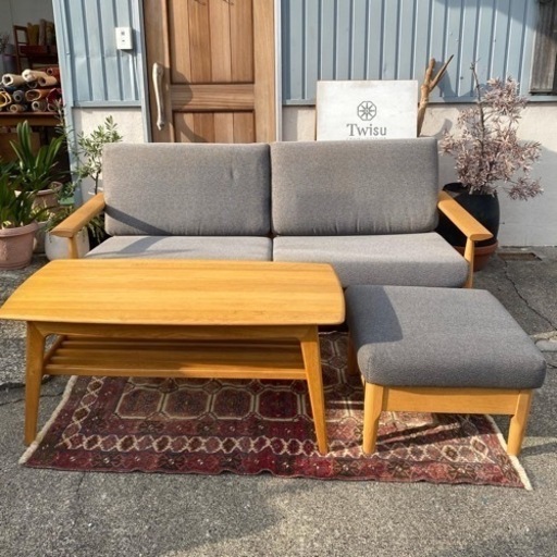 柏木工 2人掛けソファ