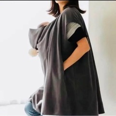 【新品未使用】konny  抱っこ紐用防寒ケープの画像