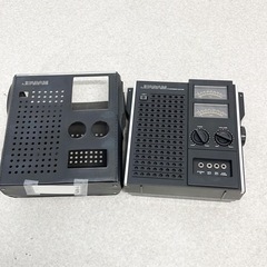 【動作品】三菱電機 ラジオ JEAGAM FX-507 ケース付...