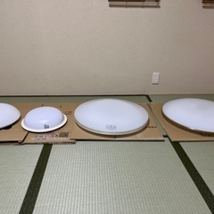 【取引先決定しました】取り外した電灯4台