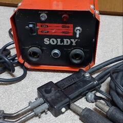 ソルディー　イナバ電工　電気ロウ付け機　水道工事　空調工事等